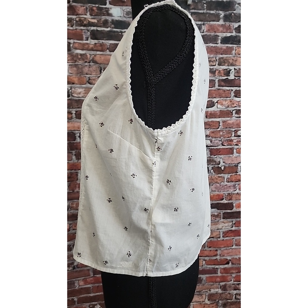 Levi's Womens Button Sleeveless Floral Top Sz S - Picture 7 of 14